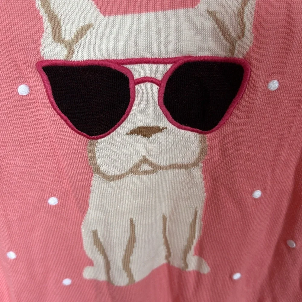 Talbots‎ French bulldog sweater. NWT. Retail 89.50